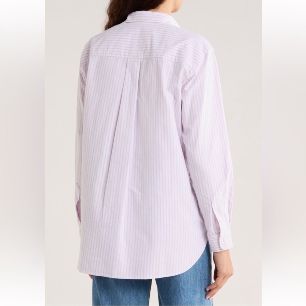 Frank & Eileen Light Lavender Button-Up Shirt - Picture 10 of 11